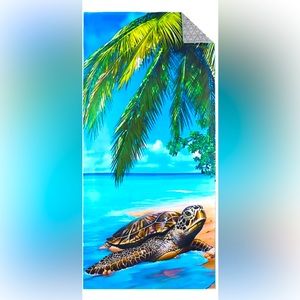Oversized Sea Turtle Beach Towel